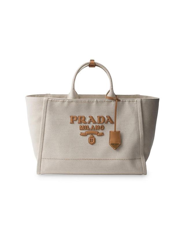 Mens Linen Blend Tote Bag Product Image