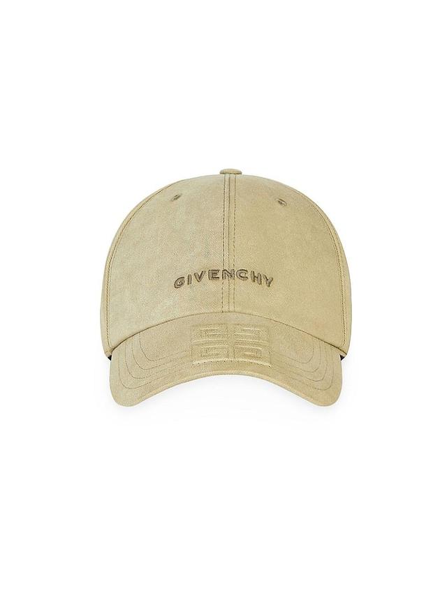 Mens 4G Embroidered Cap In Canvas Product Image