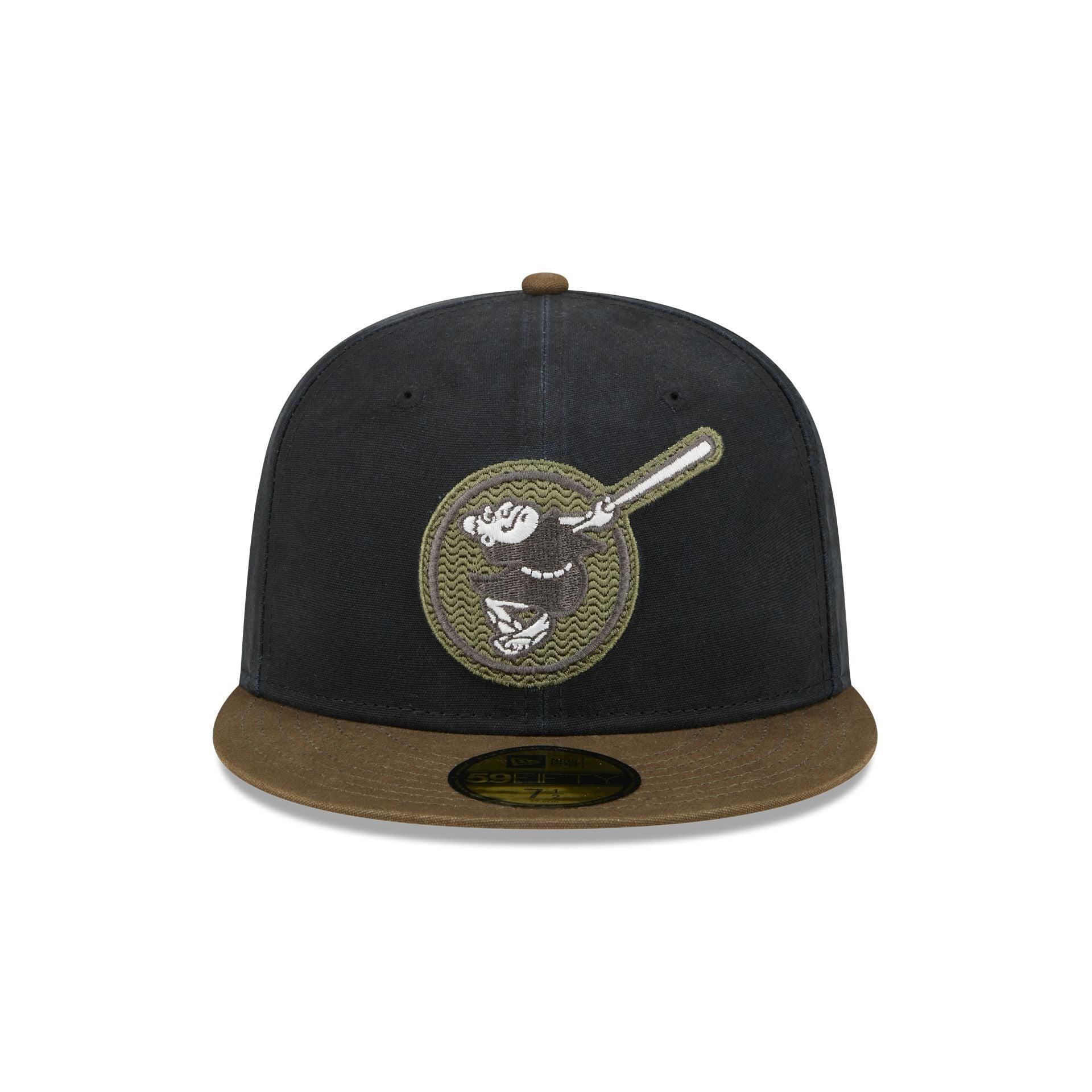 San Diego Padres Quilted Logo 59FIFTY Fitted Hat Male Product Image