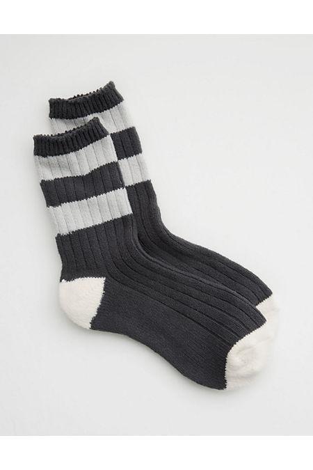 Aerie Colorblock Stripe Crew Socks Women's Product Image