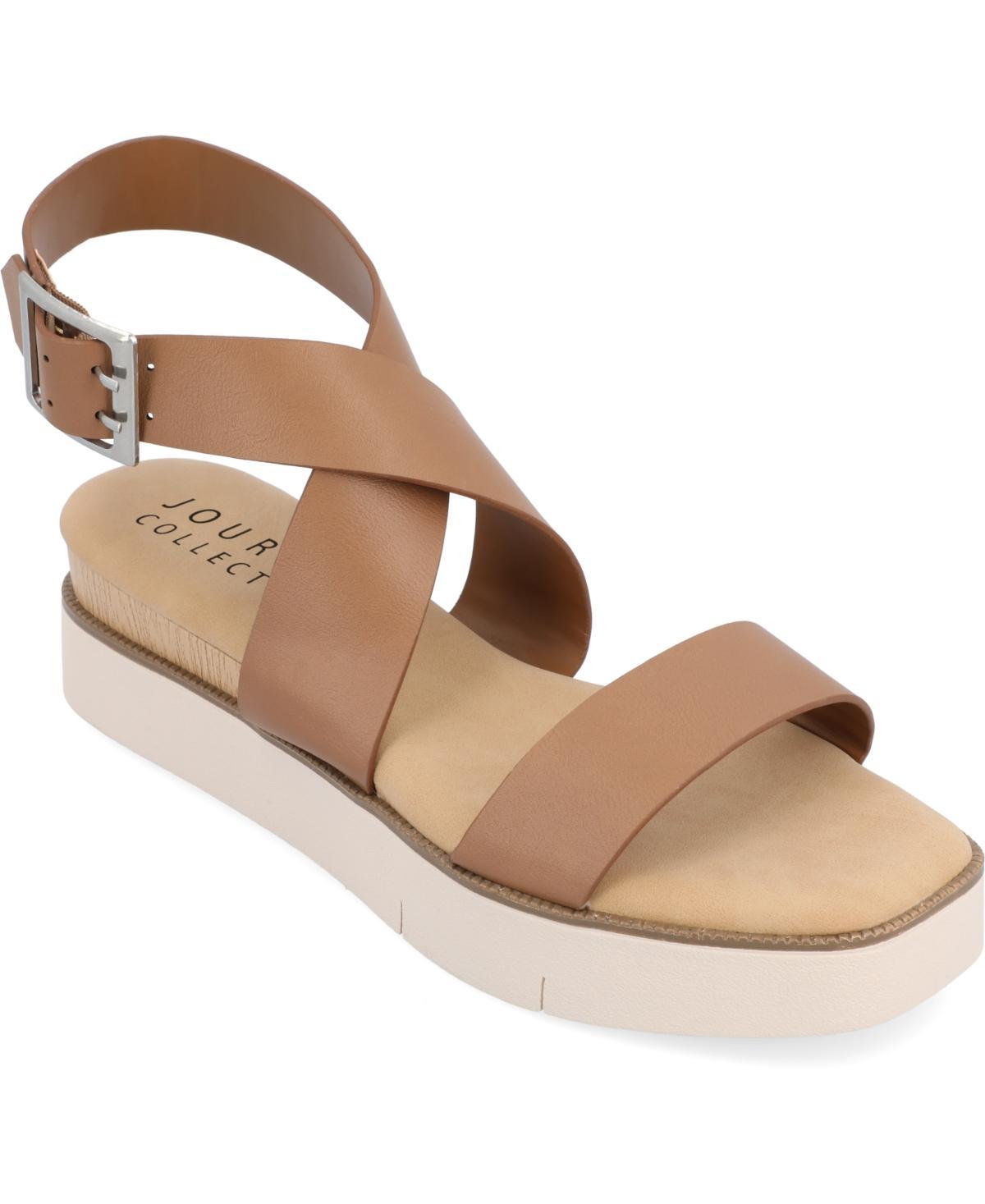 Journee Collection Womens Havalee Platform Sandals Product Image