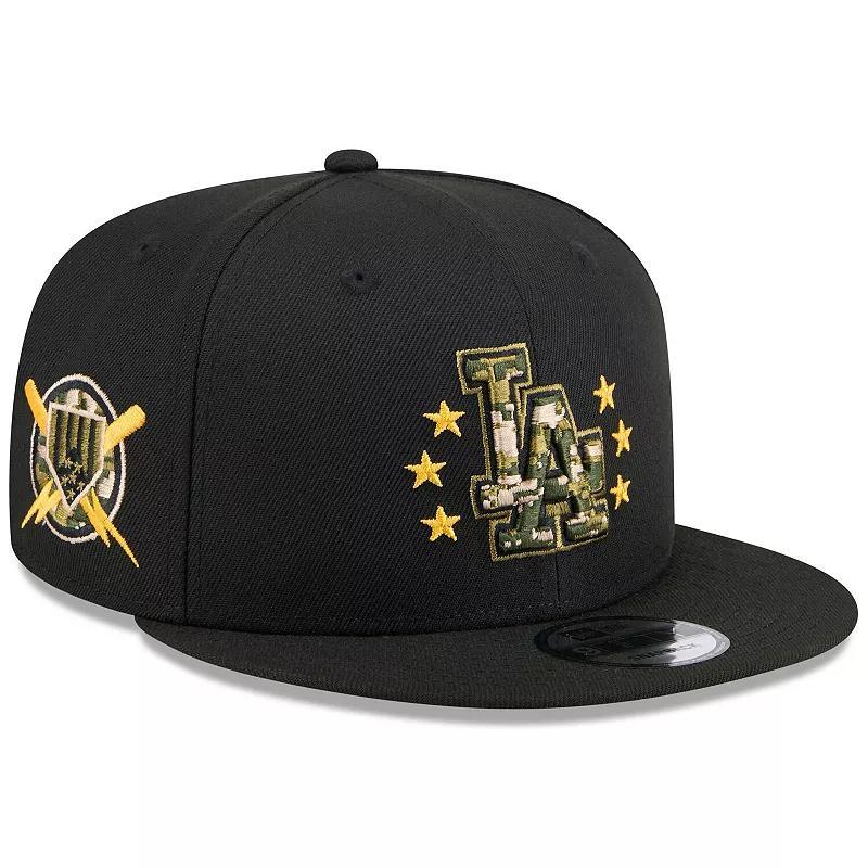 Mens New Era Los Angeles Dodgers 2024 Armed Forces Day 9FIFTY Snapback Hat Product Image