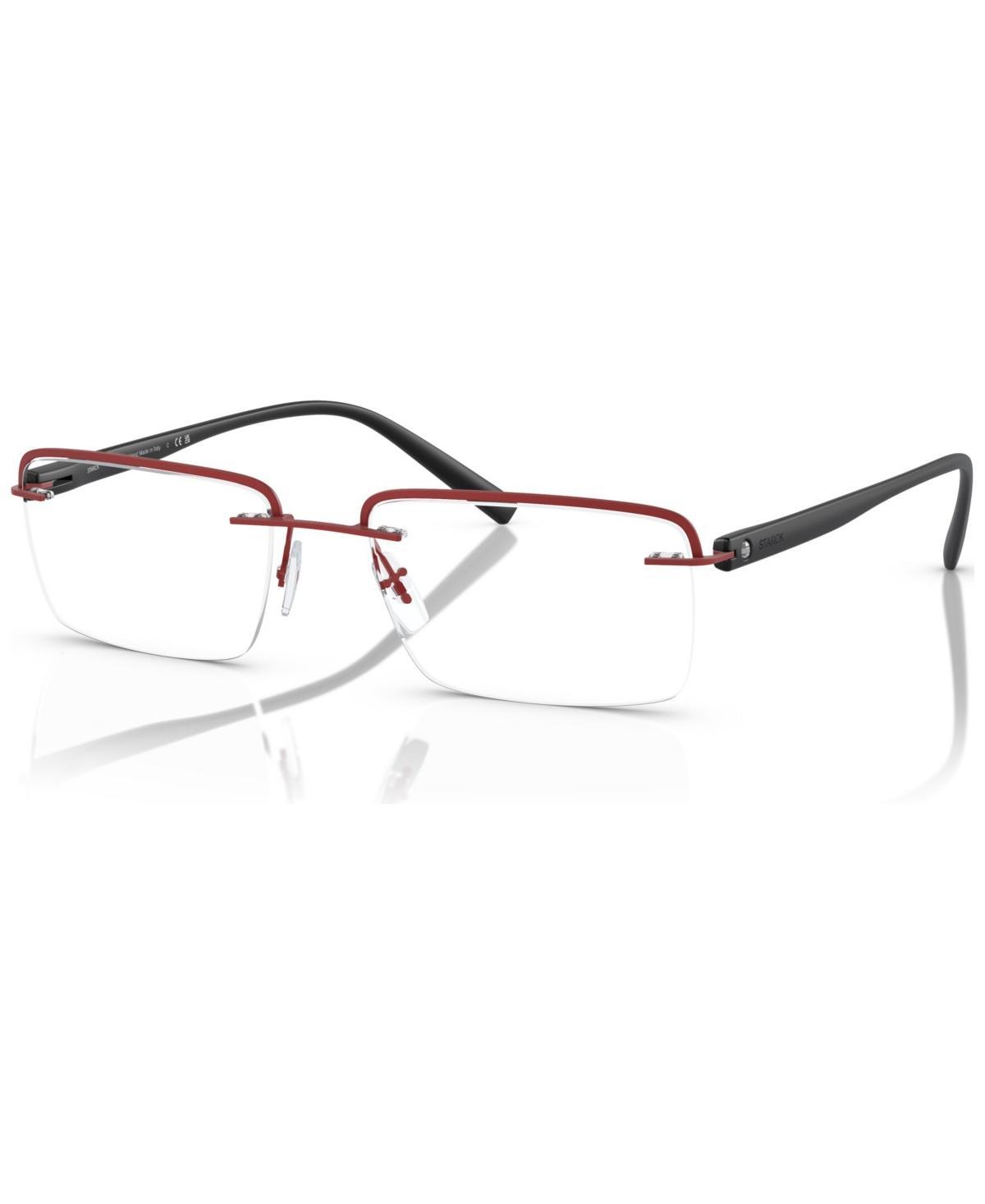 Starck Eyes Mens Eyeglasses, SH2077T 54 - Red Product Image