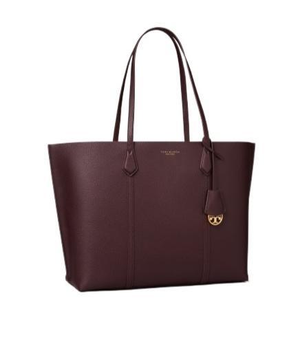 TORY BURCH Perry Triple-compartment Tote In Red Product Image