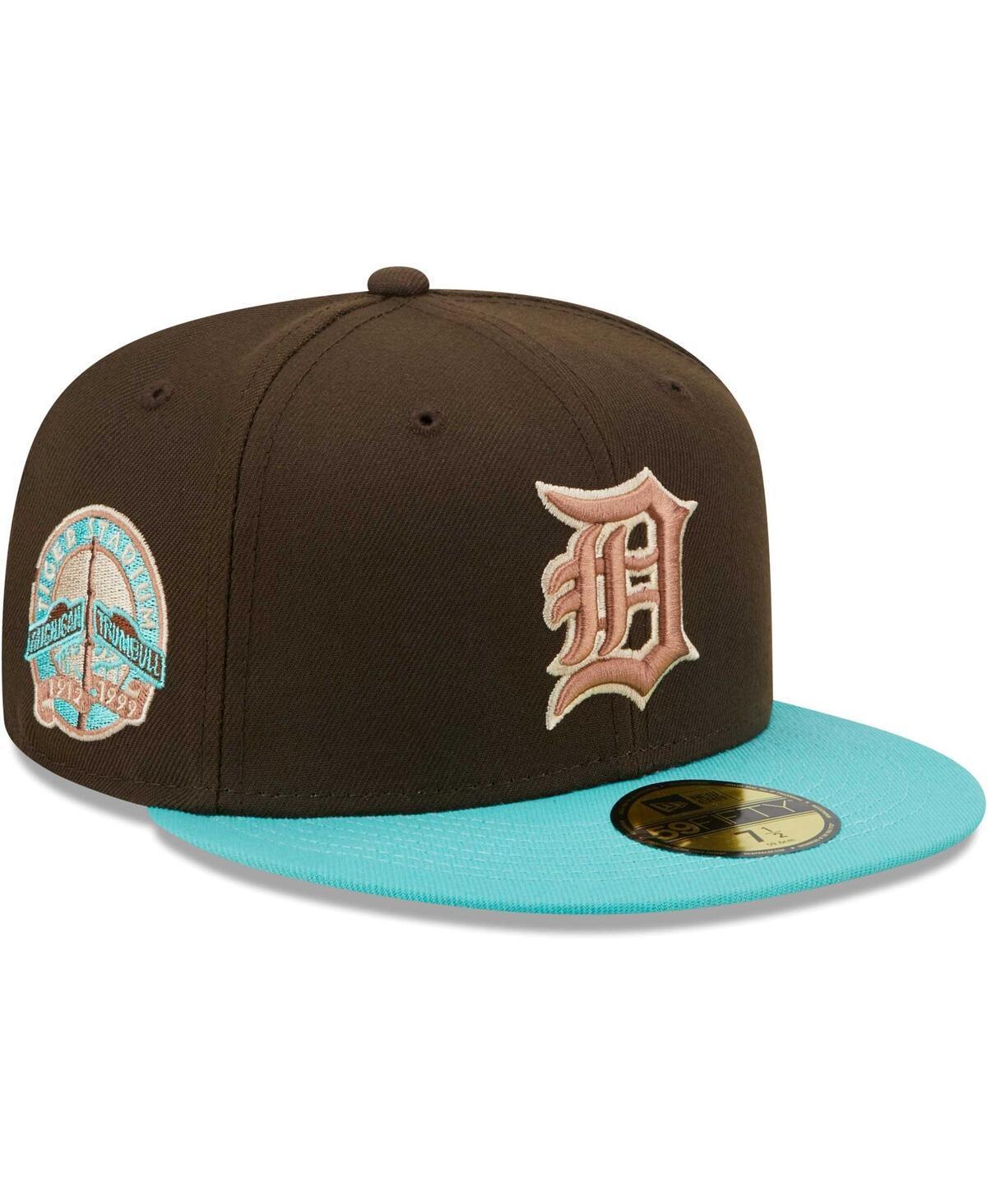 Mens New Era /Mint Detroit Tigers Walnut Mint 59FIFTY Fitted Hat Product Image