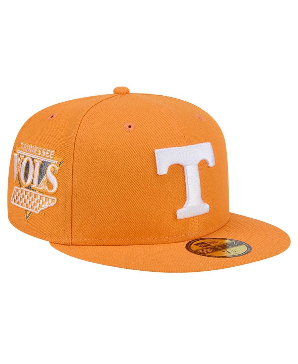 Mens New Era Tennessee Orange Tennessee Volunteers Throwback 59FIFTY Fitted Hat Product Image