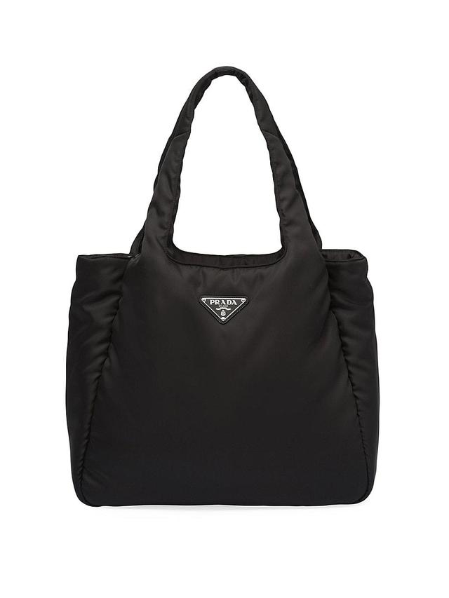 Womens Large Padded Re-Nylon Tote Bag Product Image