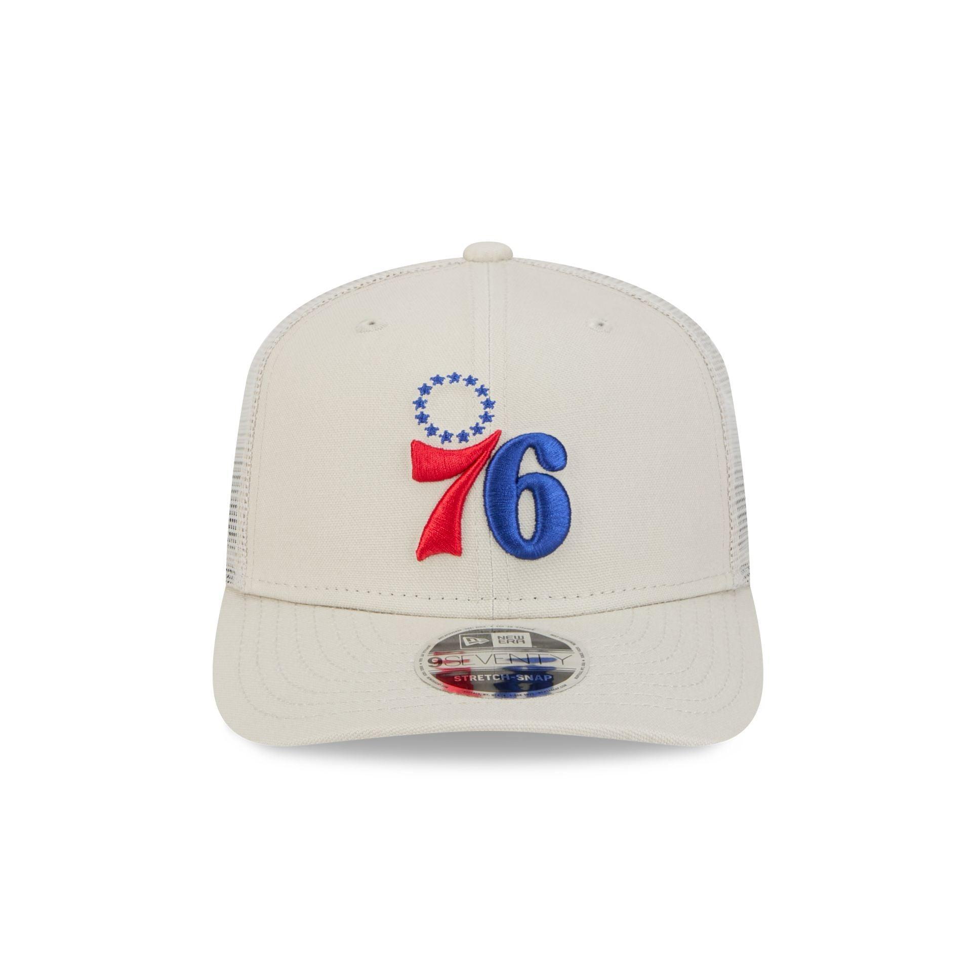 Philadelphia 76ers Canvas 9SEVENTY Trucker Hat Male Product Image