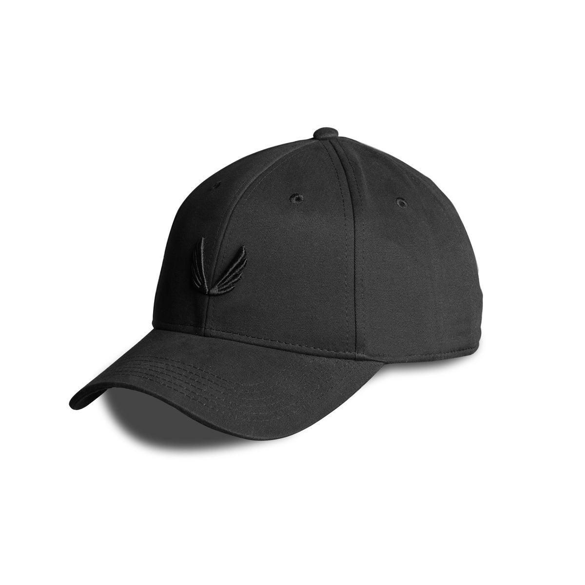 Sport Cap Wings Embroidered Logo - Black/Black Product Image