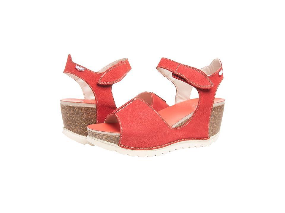 On Foot Leather Wedge Sandal Product Image