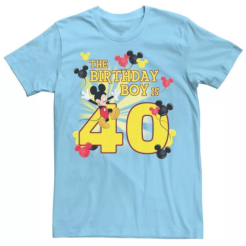 Disneys Mickey & Friends Mens 40 Year Old Birthday Boy Tee Product Image