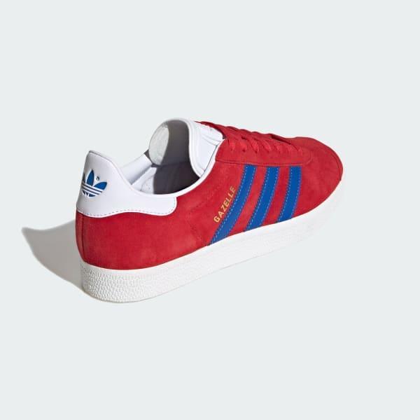 adidas Originals Mens adidas Originals Gazelle - Mens Shoes Semi Pink Spark/Gum/Lucid Blue Product Image