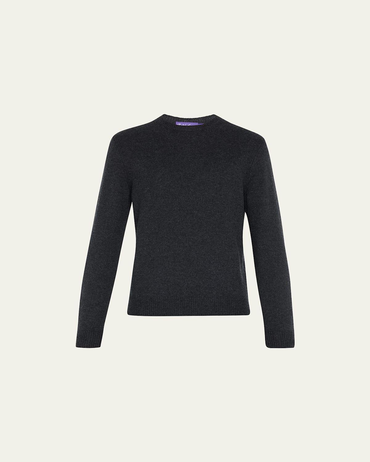 Mens Cashmere Crew Sweater Product Image