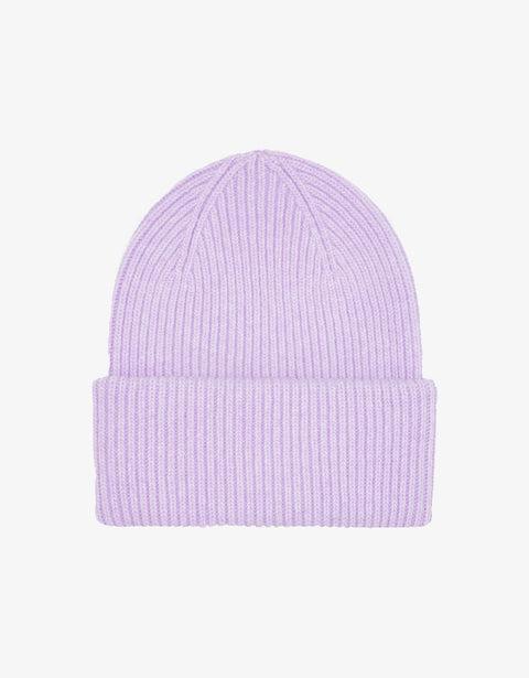 Merino Wool Hat - Soft Lavender Product Image