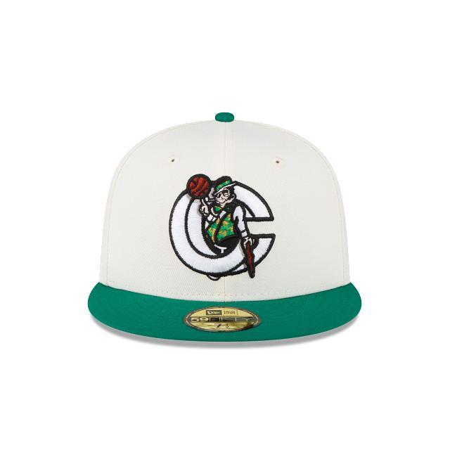 Boston Celtics X Concepts X Jayson Tatum Chrome Green 59FIFTY Fitted Hat Male Product Image