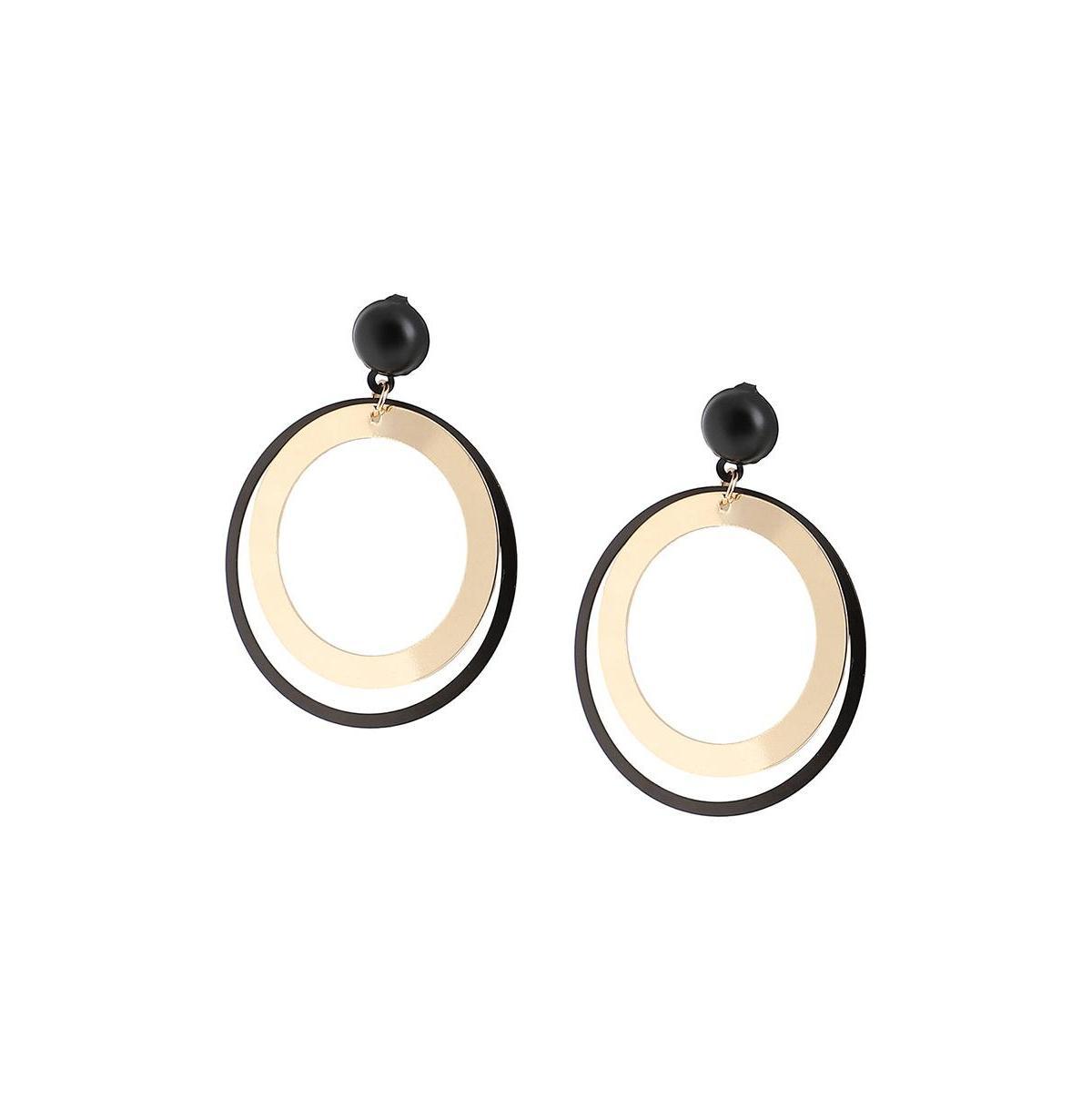 Sohi Womens Block Drop Earrings Product Image