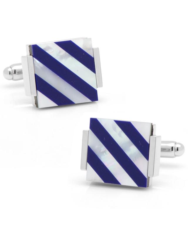 Cufflinks, Inc. Mother-Of-Pearl & Lapis Lazuli Cuff Links Product Image