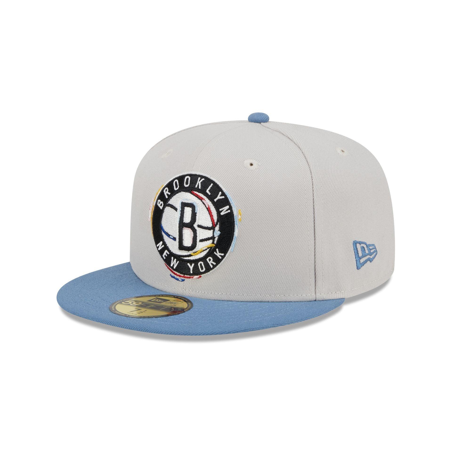 Brooklyn Nets Color Brush 59FIFTY Fitted Hat Male Product Image