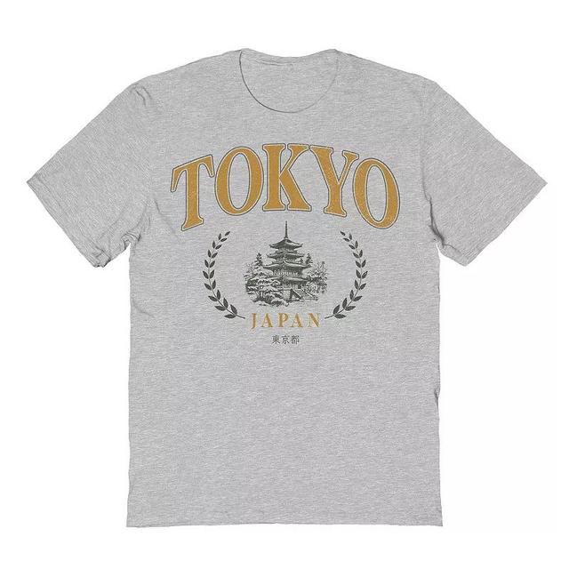 Mens Tokyo Ochre Graphic Tee Product Image