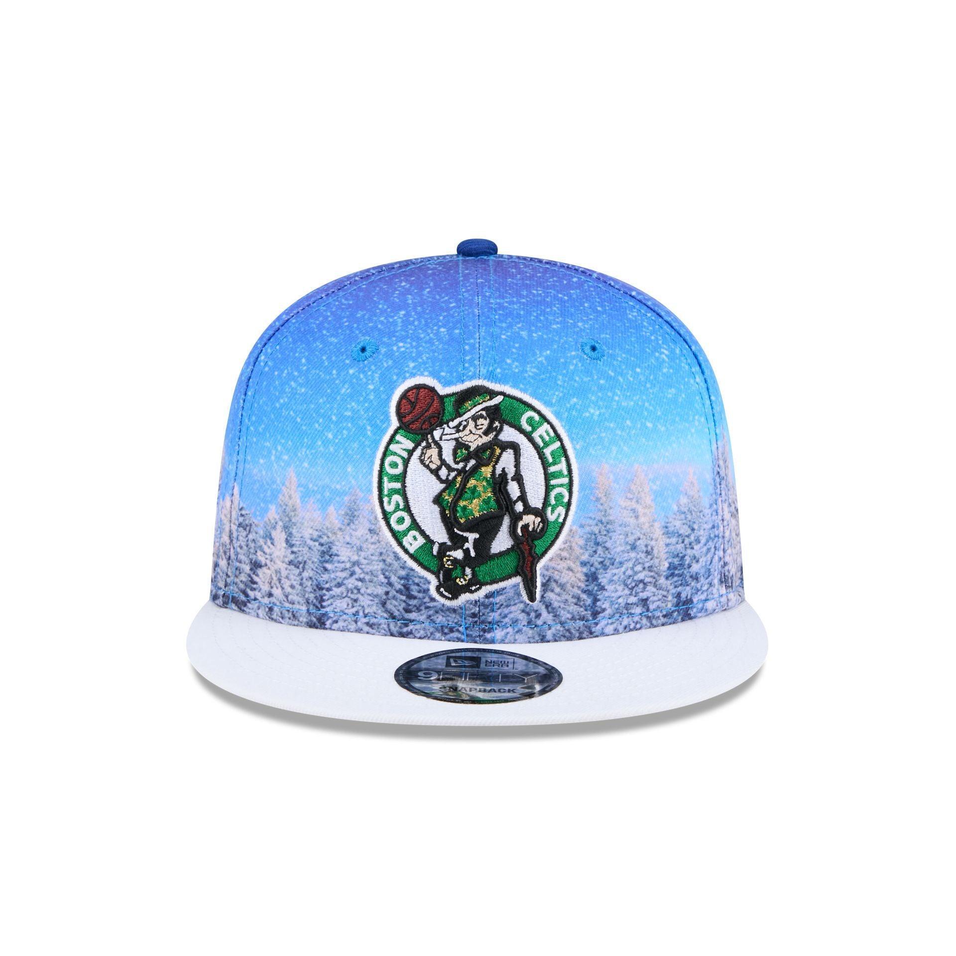 Boston Celtics Winter Photoreal 9FIFTY Snapback Hat Male Product Image