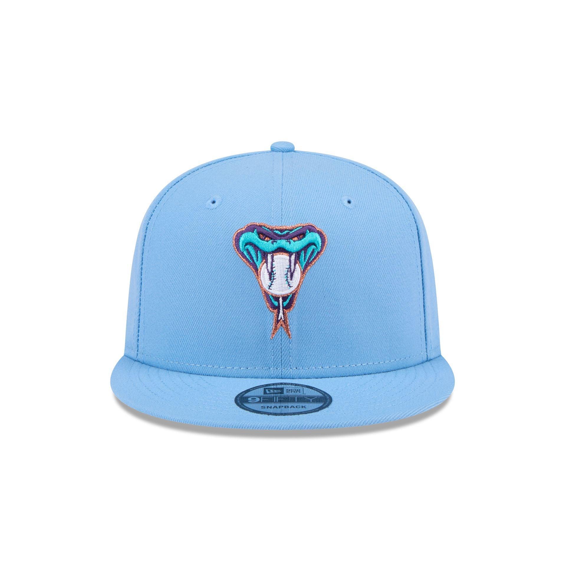 Arizona Diamondbacks Sky Blue 9FIFTY Snapback Hat Male Product Image