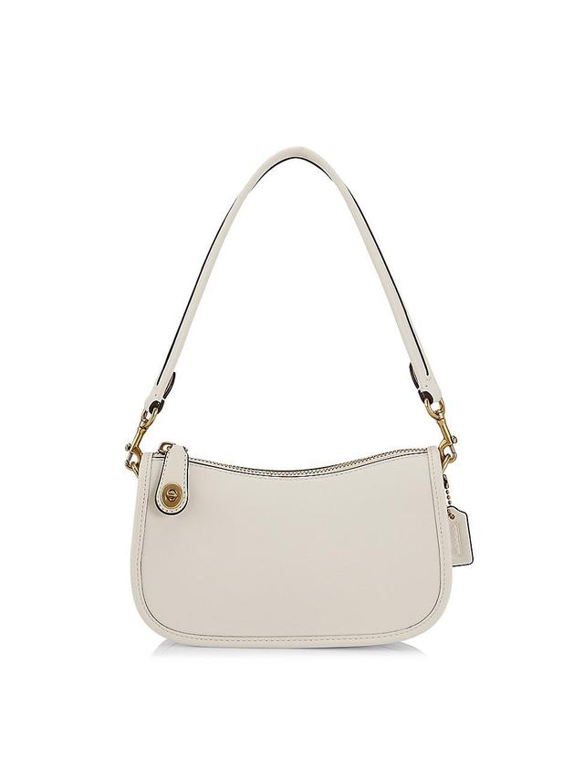 Womens Swinger Leather Shoulder Bag Product Image