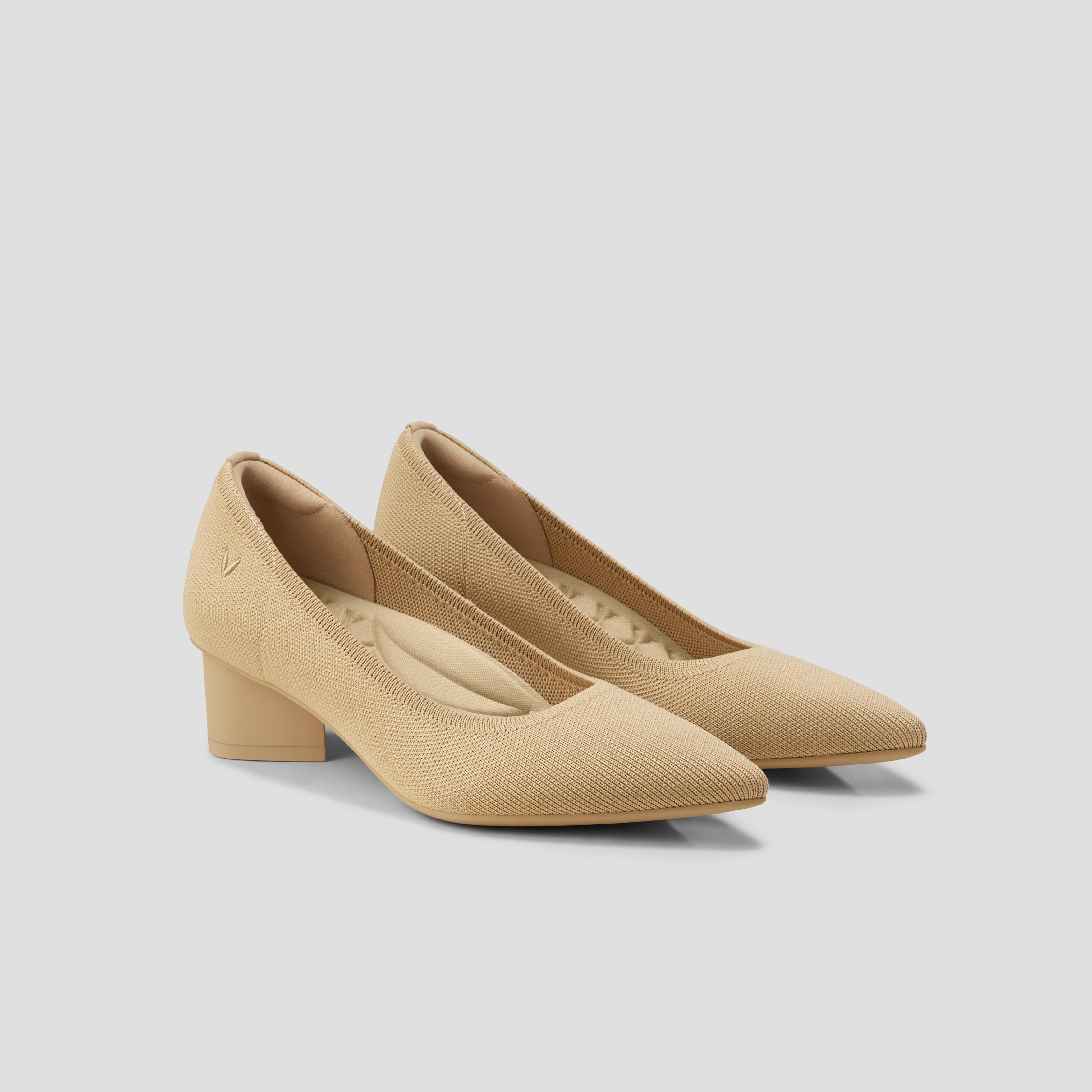 Pointed-Toe Chunky Heels (Tracy Pro) Product Image