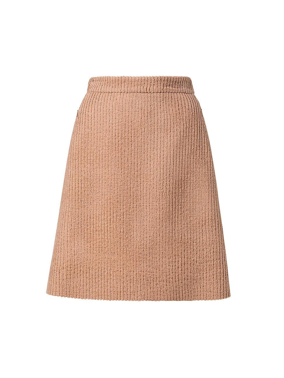 Womens Corduroy A-Line Skirt product image