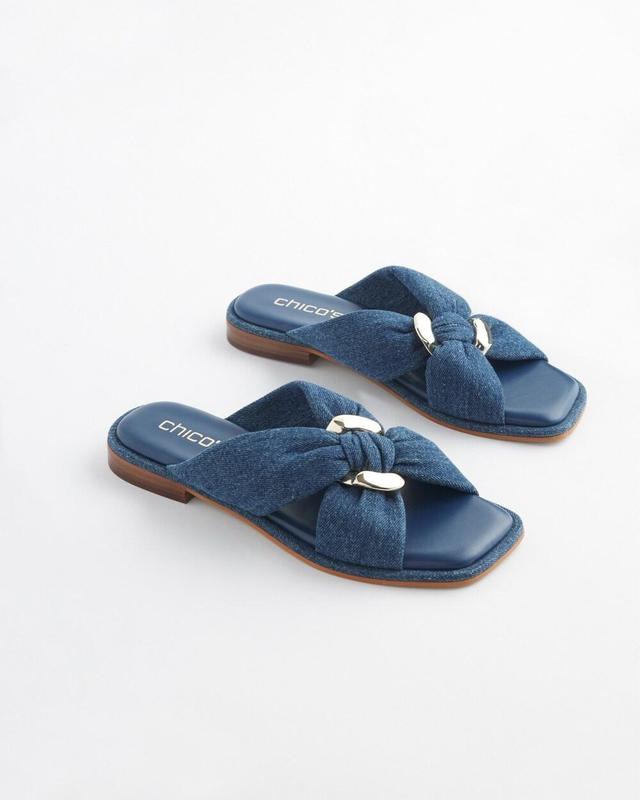 Denim Sandals size 7.5   Chico's - Denim - Women Product Image