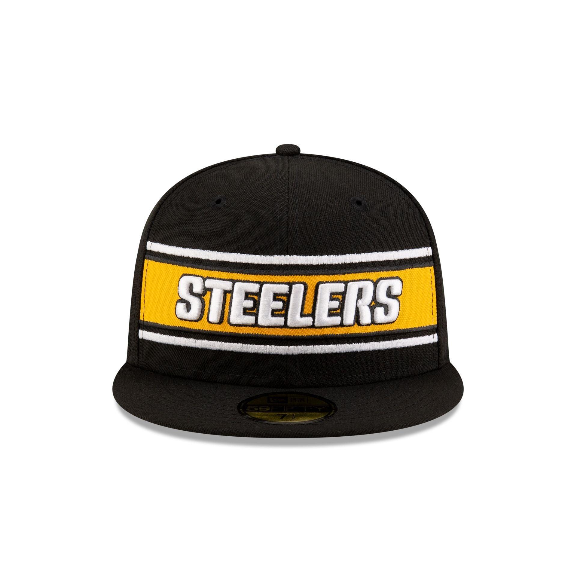 Pittsburgh Steelers 2024 Sideline Black 59FIFTY Fitted Hat Male Product Image