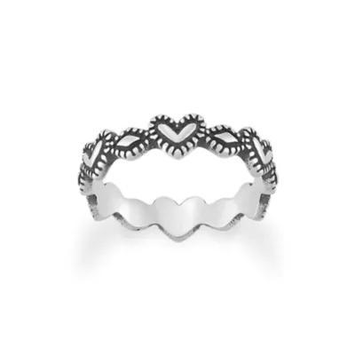 Hearts and Beads Ring Product Image