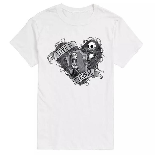 Disneys Nightmare Before Christmas Jack Sally Mens Graphic Tee Product Image