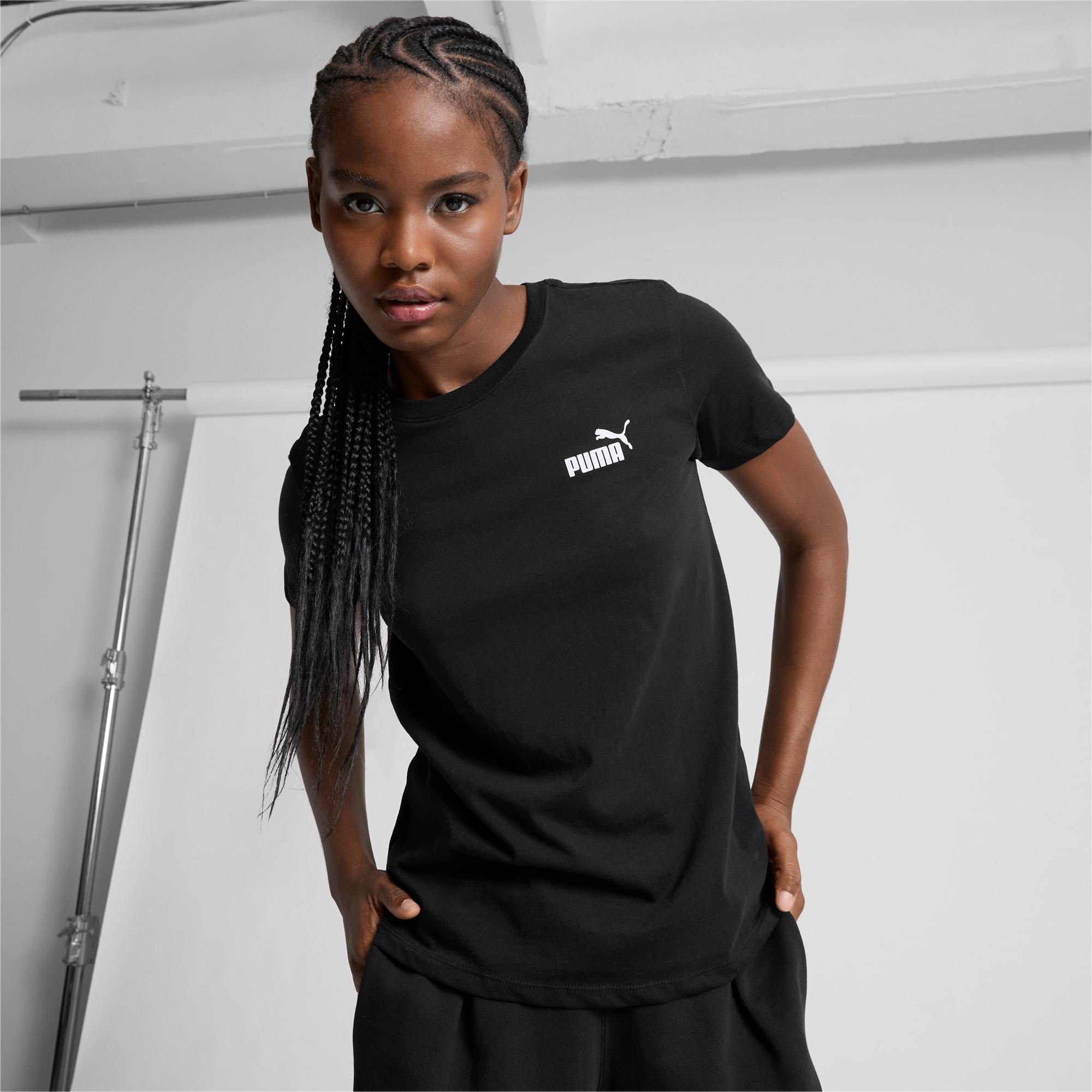 PUMA ESSENTIALS Small Logo Women's T-Shirt Product Image