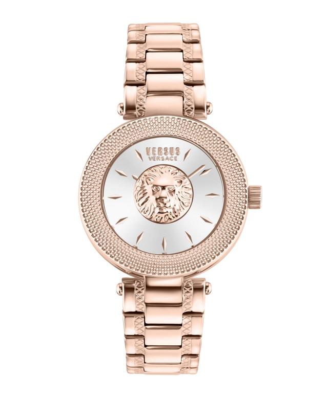 Versace Versus By Versace Womens Brick Lane Analog Rose Gold Tone Stainless Steel Bracelet Watch Product Image