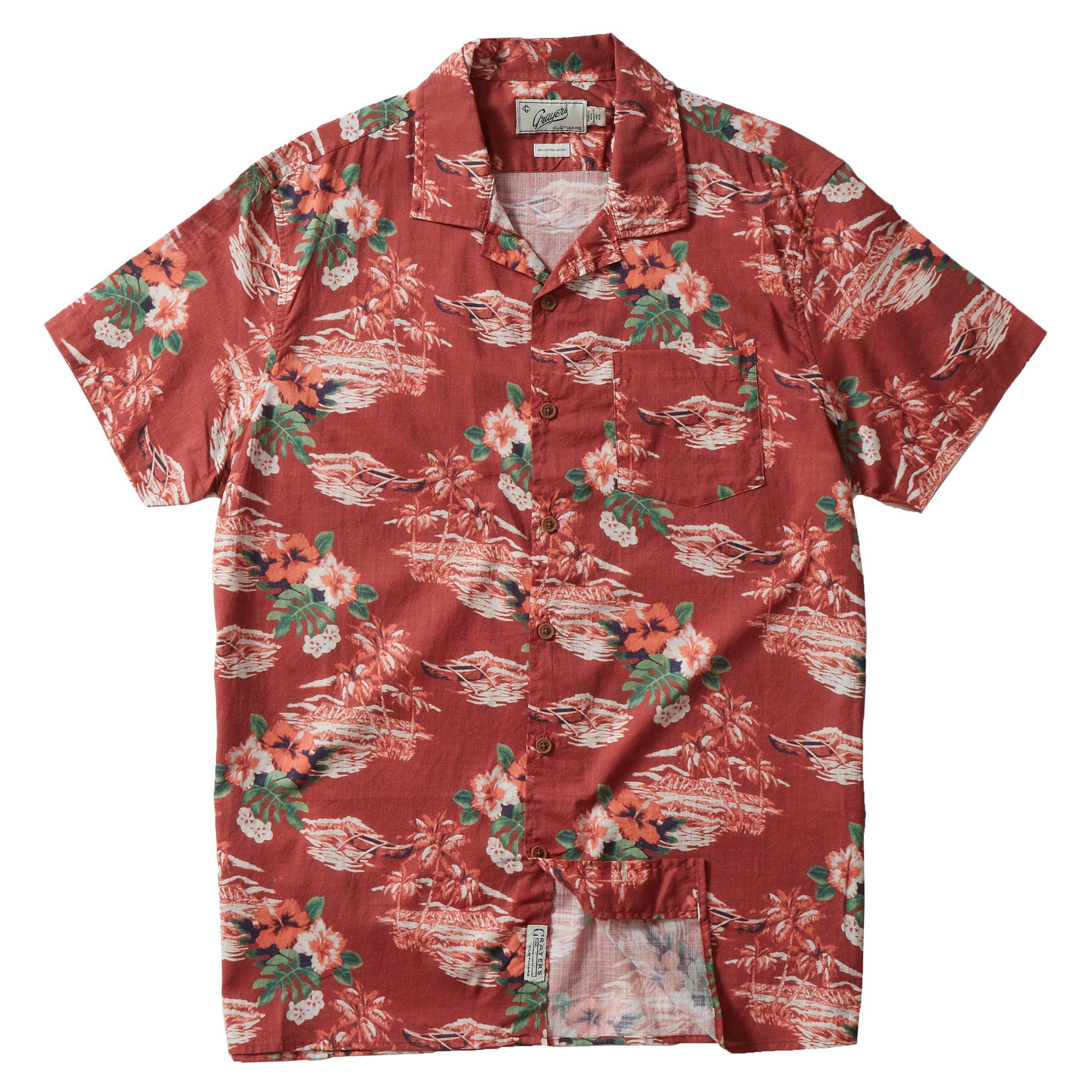 Bali Ha'i Camp Collar Shirt - Bali Hi Red Product Image