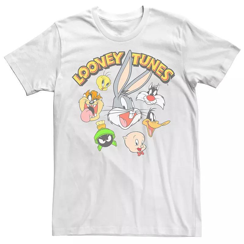 Mens Looney Tunes Icon Faces Tee Product Image