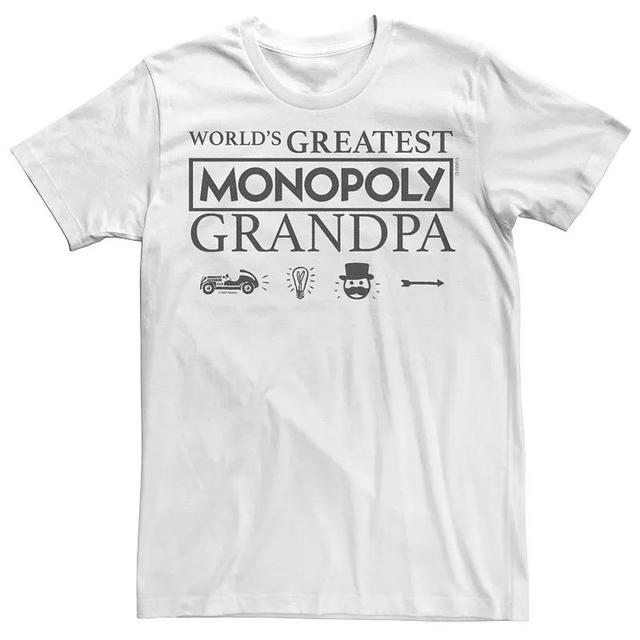 Mens Monopoly Worlds Greatest Grandpa Graphic Tee Product Image