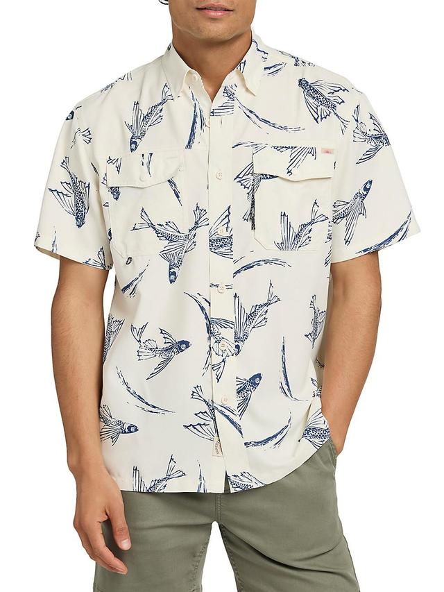 Mens Shorelite Air Safari Cotton-Blend Shirt Product Image