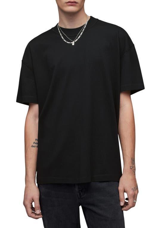 AllSaints Isac Short Sleeve Crew Men's Clothing Product Image