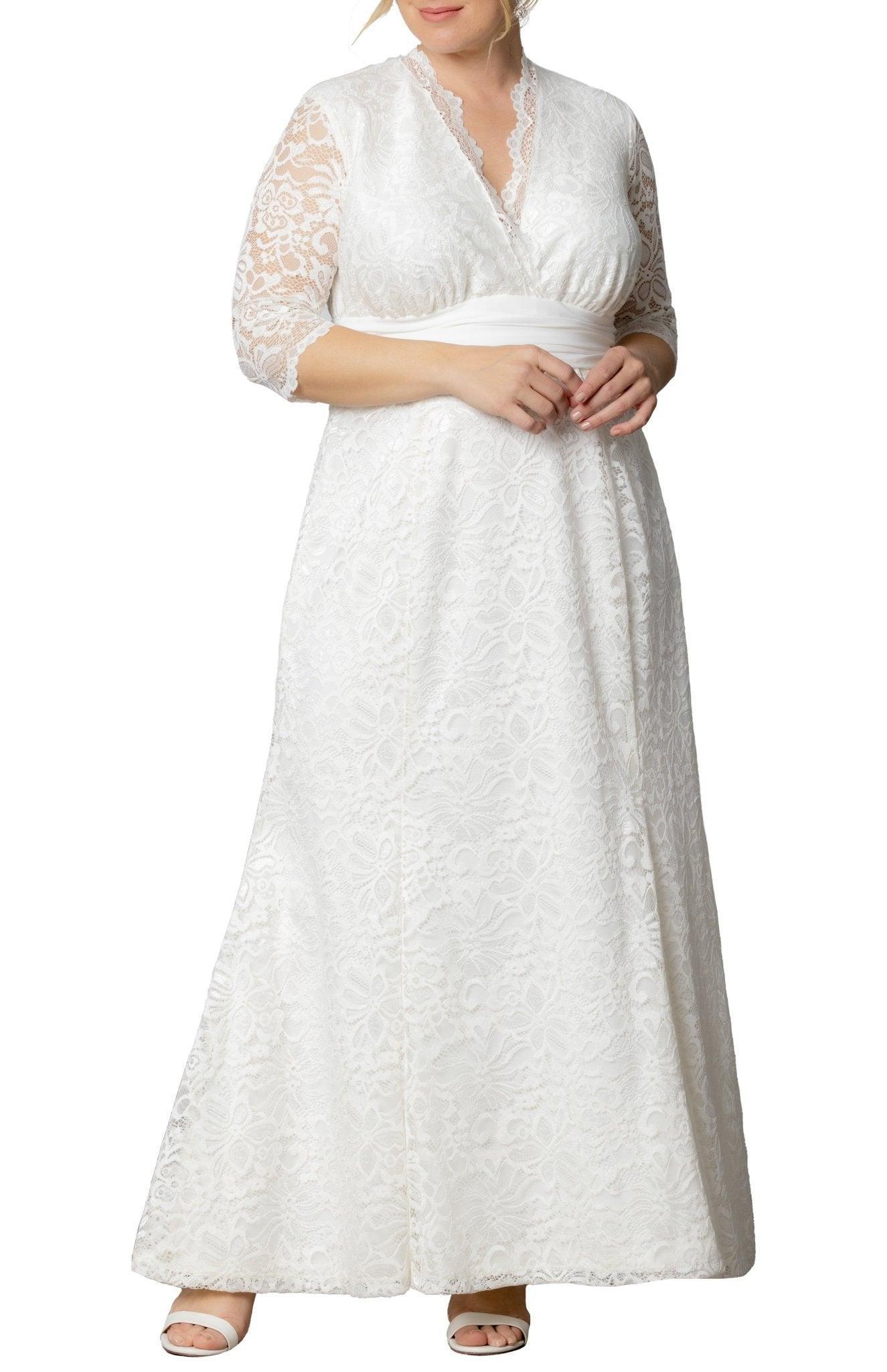 Amour Lace Wedding Gown - Plus Product Image