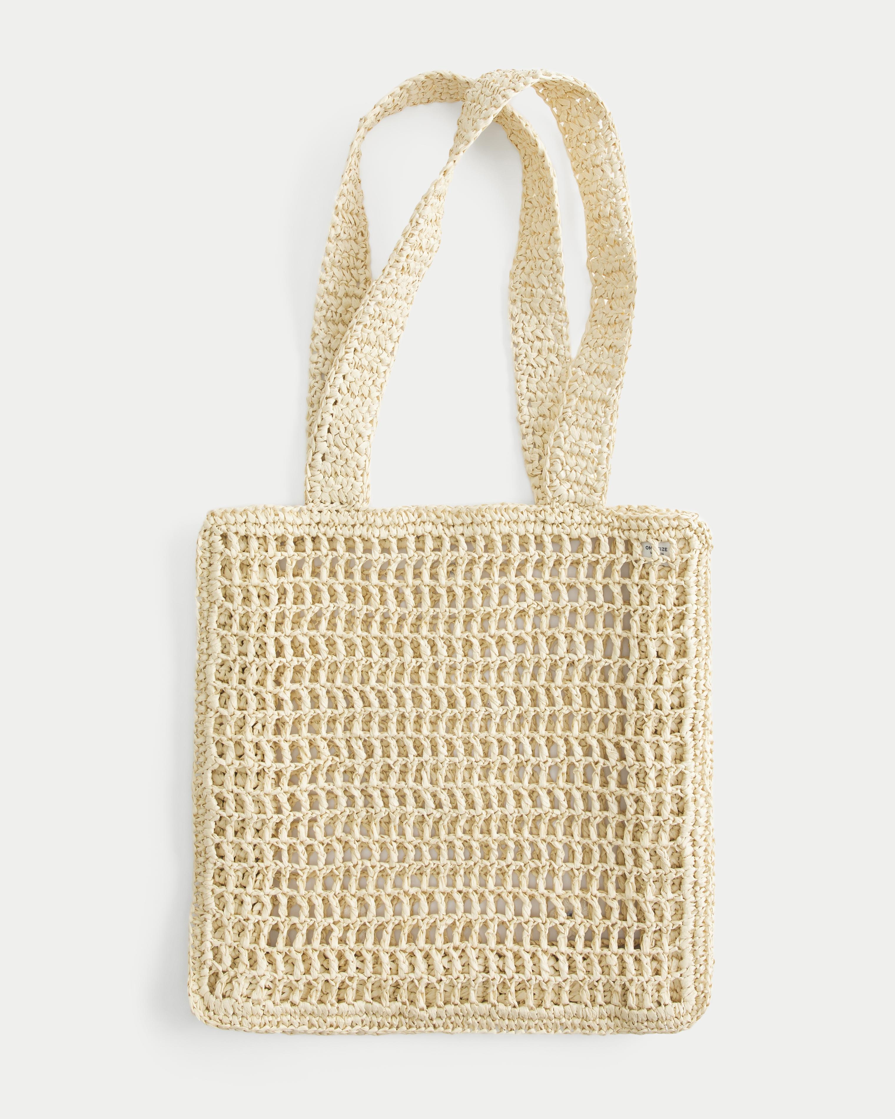 Crochet-Style Beach Bag Product Image