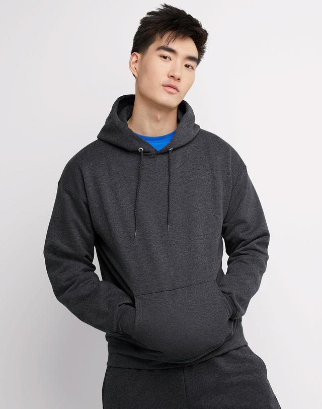 Hanes Ultimate Mens Heavyweight Fleece Hoodie Deep Royal 3XL Product Image