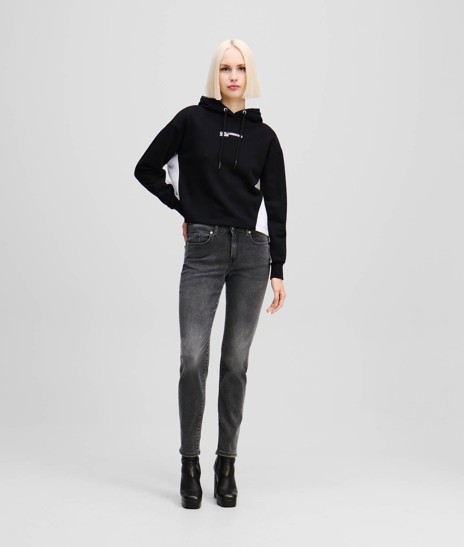 MID-RISE SLIM JEANS Product Image