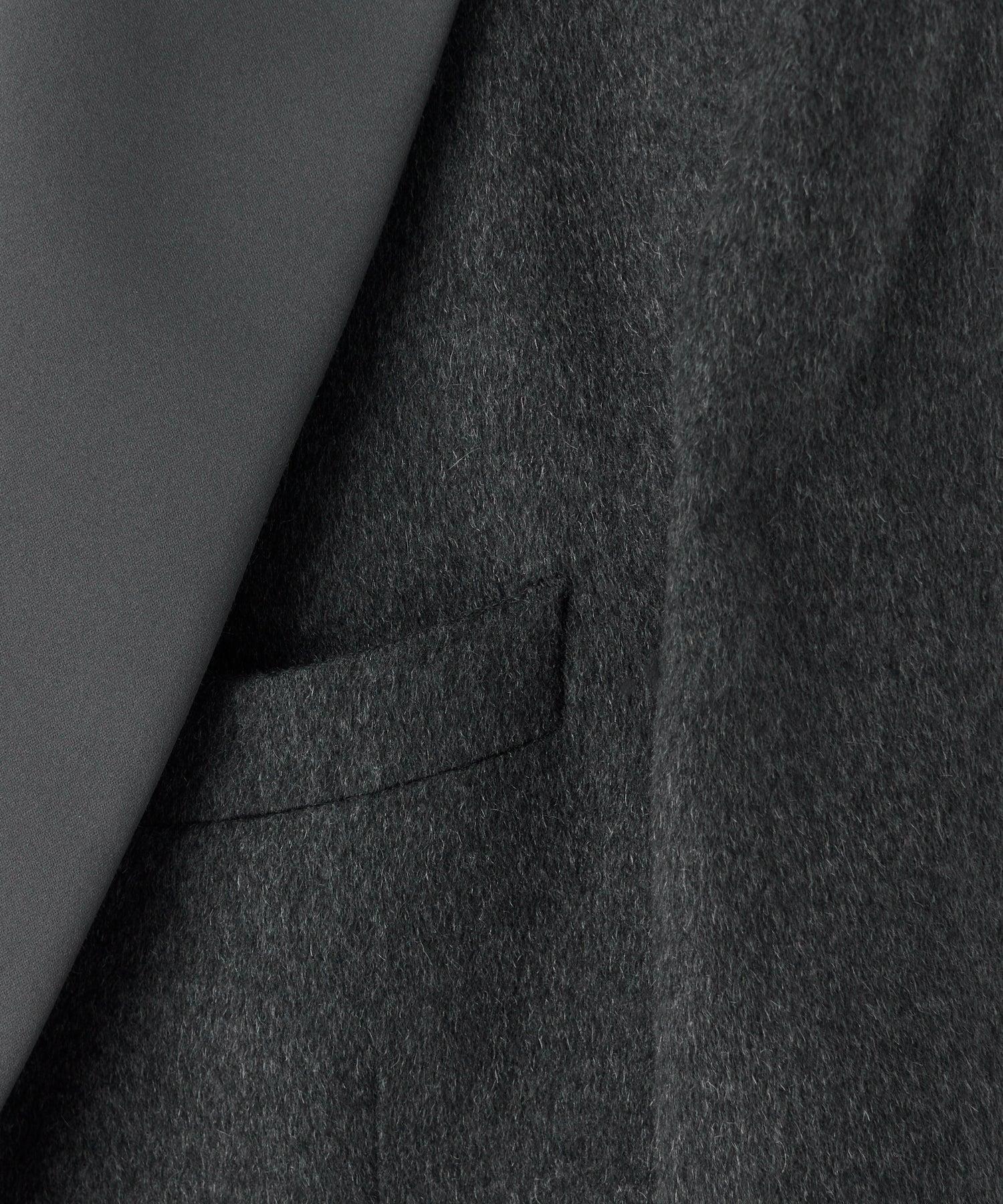 Italian Peak Lapel Cashmere Tuxedo in Grey Product Image