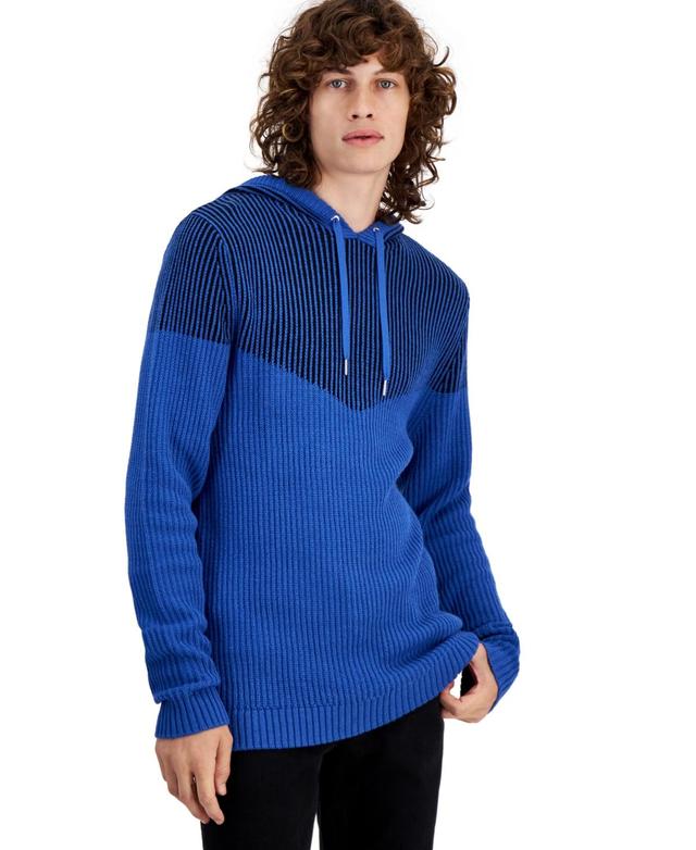 I.n.c. International Concepts Mens Regular-Fit Plaited Hoodie, Created for Macys Product Image