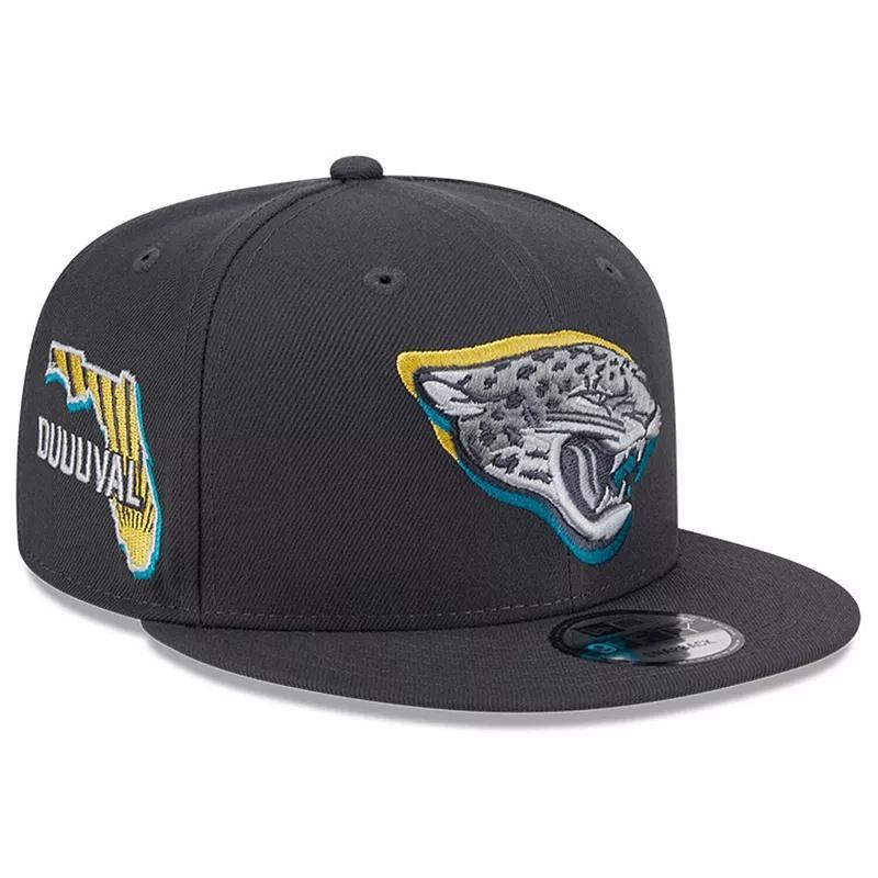 Mens New Era Jacksonville Jaguars 2024 Nfl Draft 9FIFTY Snapback Hat Product Image