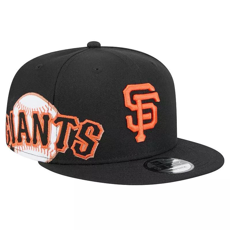 Mens New Era San Francisco Giants Logo Strike 9FIFTY Snapback Hat Product Image