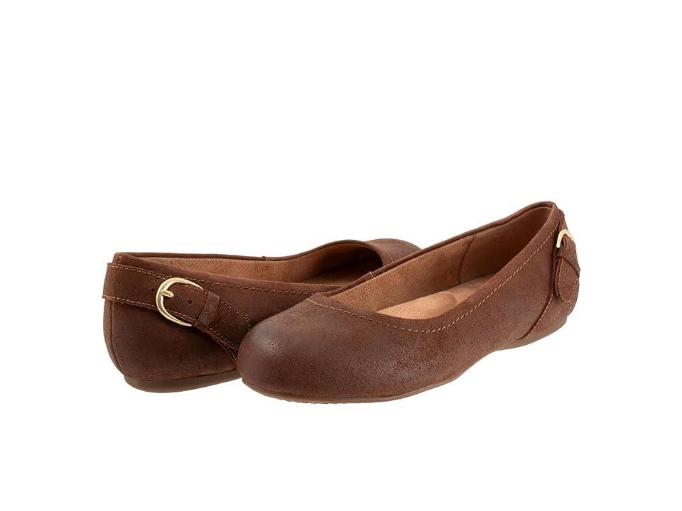 SoftWalk Sydney Suede) Women's Flat Shoes Product Image