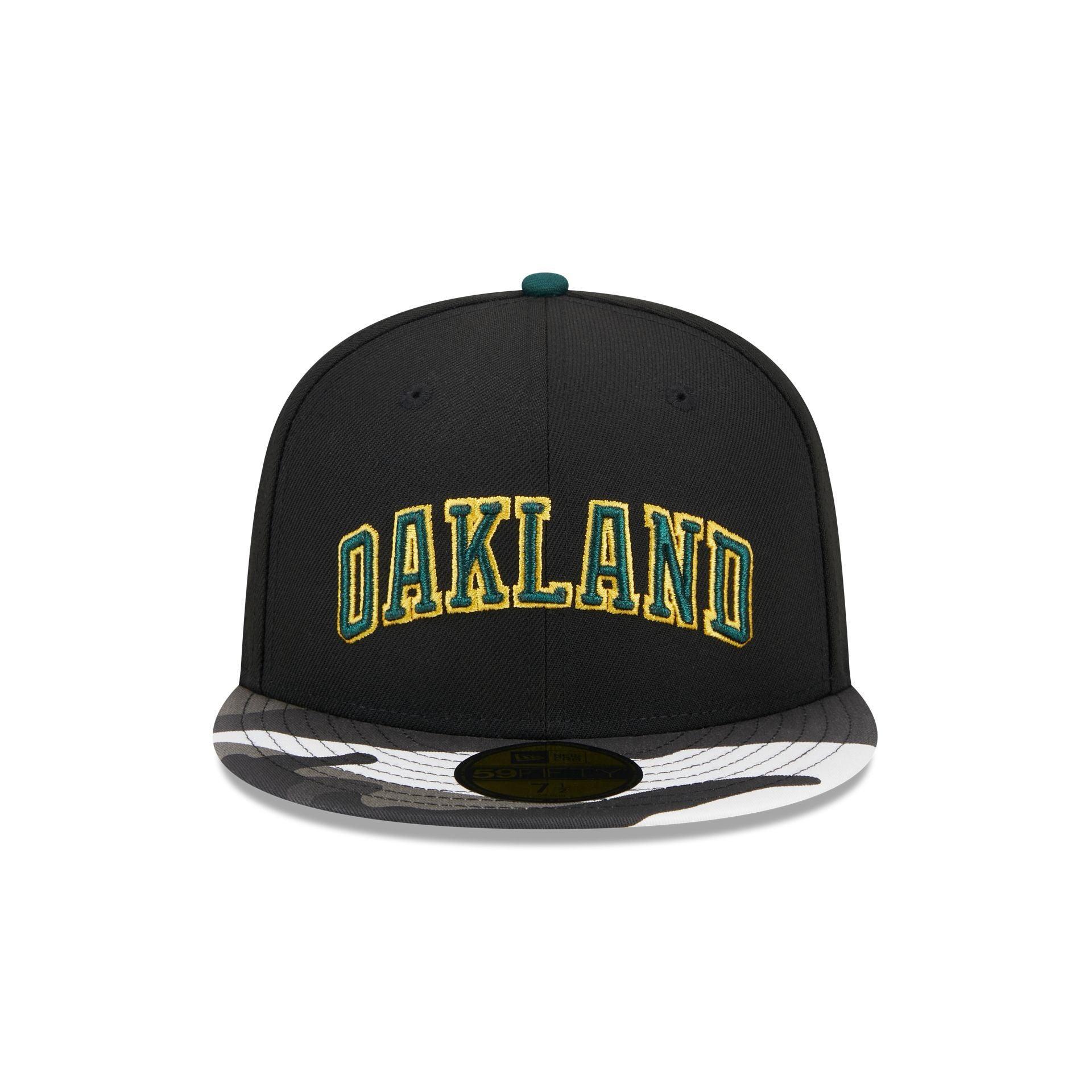 Oakland Athletics Metallic Camo 59FIFTY Fitted Hat Male Product Image