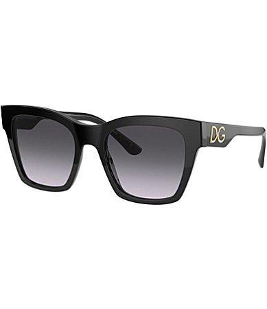 Dolce & Gabbana 53mm Gradient Cat Eye Sunglasses Product Image